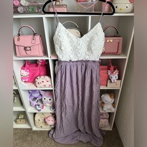 Purple Maxi Dress Size XL